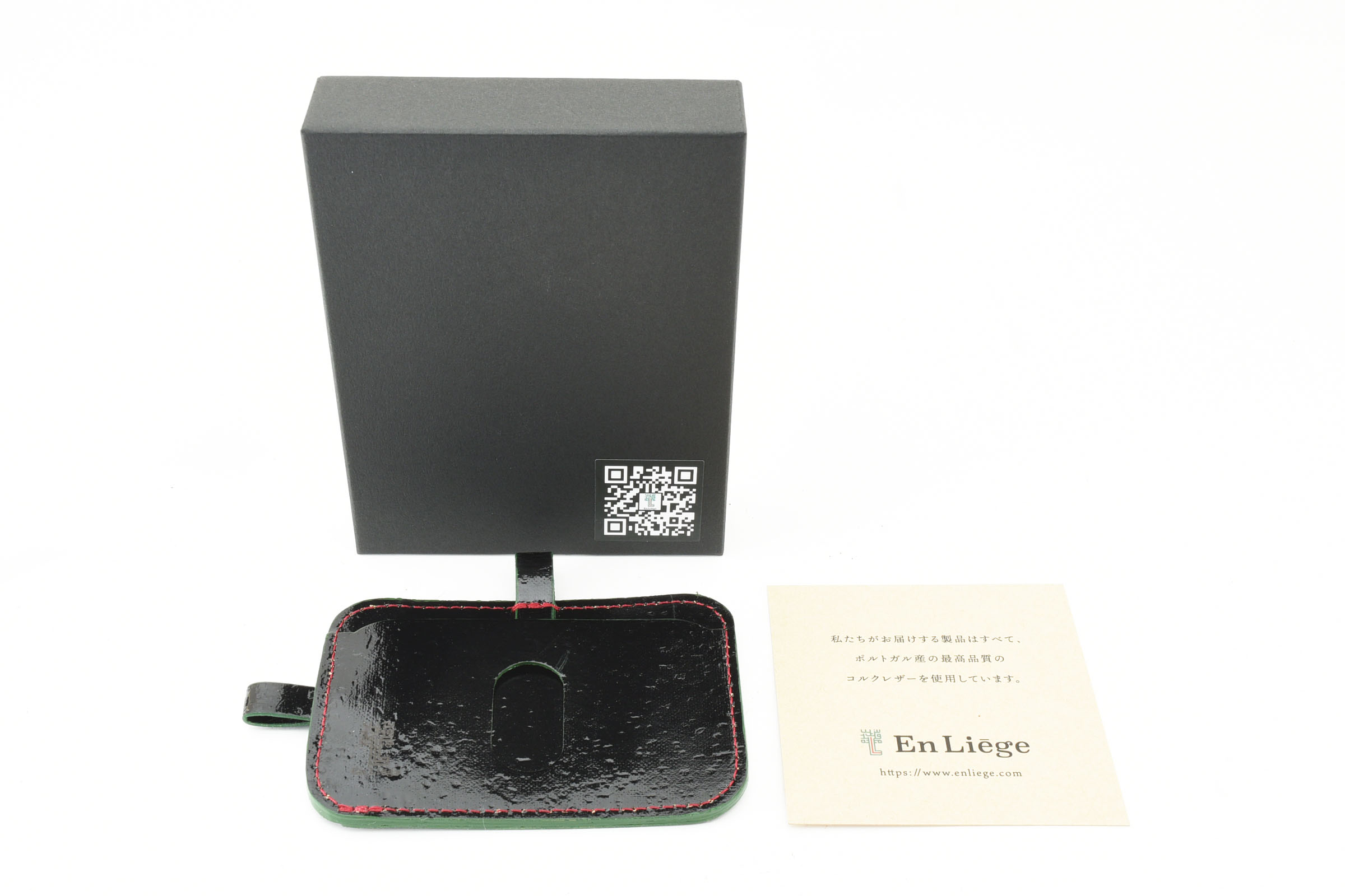 パスケース 漆黒 Pass Case(Black) | En Liège